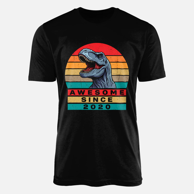 Camisetas: Incre&iacute;ble desde 2020 t-rex retro