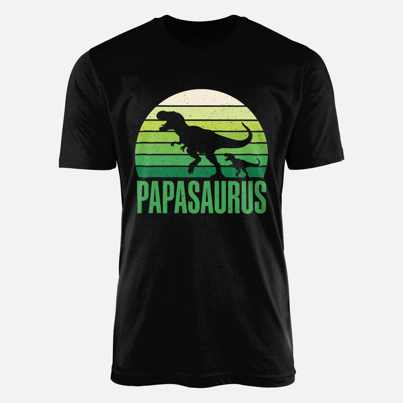 Camisetas: Papasaurus dinosaurio padre e hijo