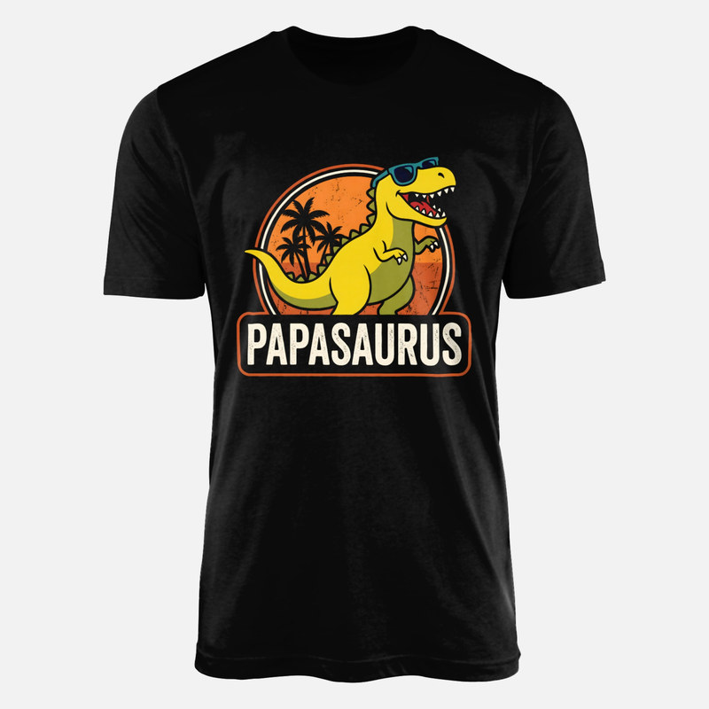 Camisetas: Papasaurus dinosaurio divertido