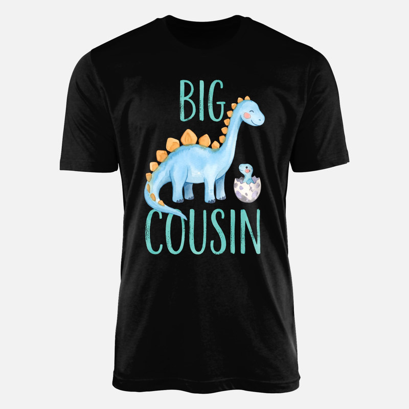 Camisetas: Primo mayor dinosaurios acuarela