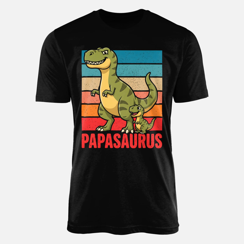 Camisetas: Papasaurus dinosaurio padre e hijo