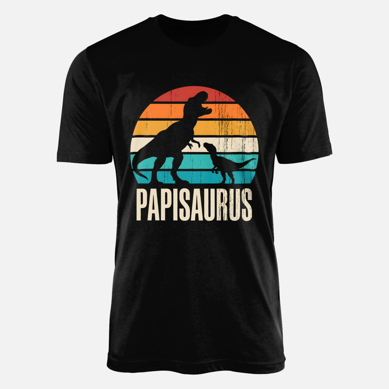 Camisetas: Papisaurus dinosaurios retro