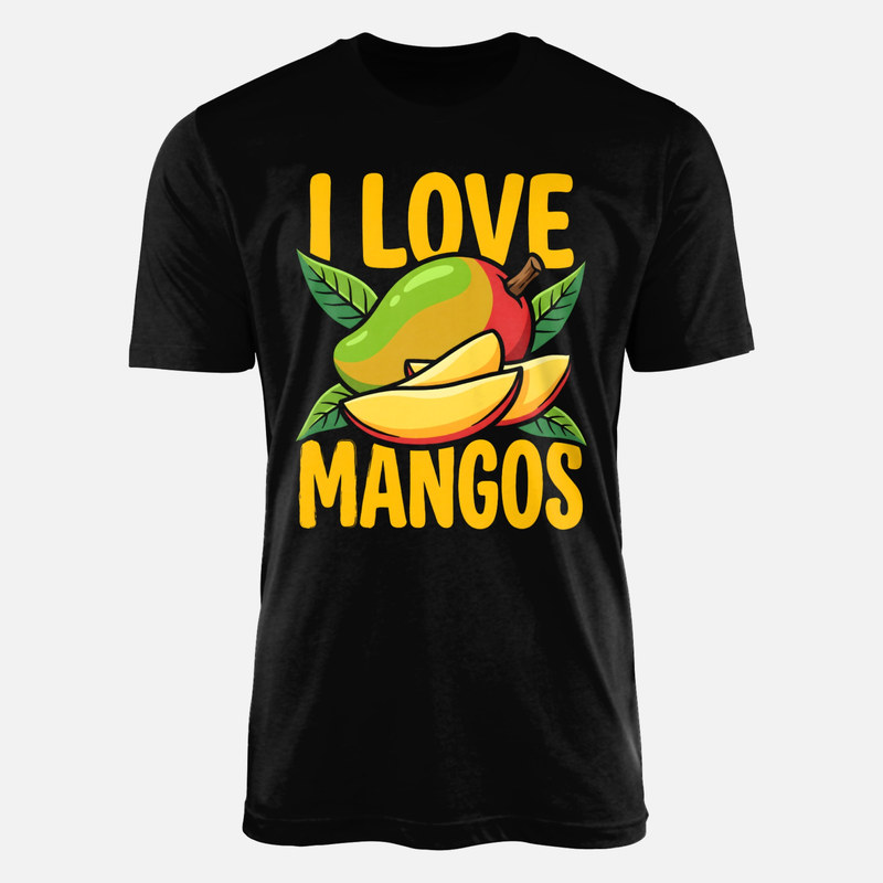 Camisetas: Amo los mangos fruta tropical