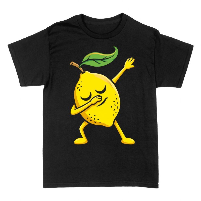 Camisetas: Lim&oacute;n bailando dabbing