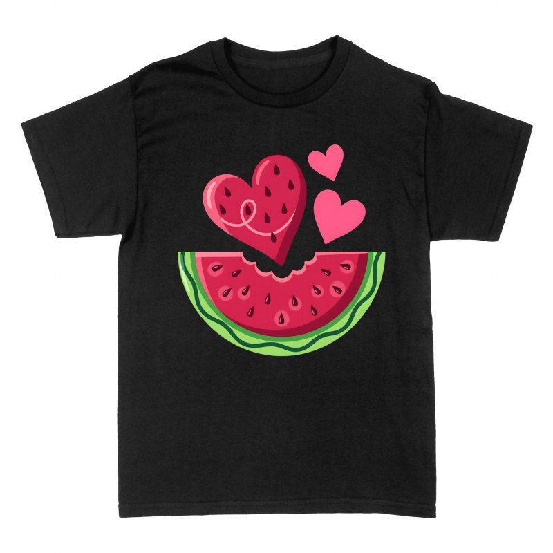 Camisetas: Sand&iacute;a con bocado de coraz&oacute;n