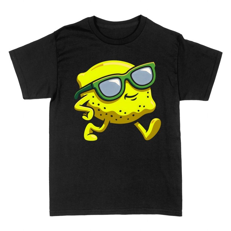 Camisetas: Lim&oacute;n con gafas de sol