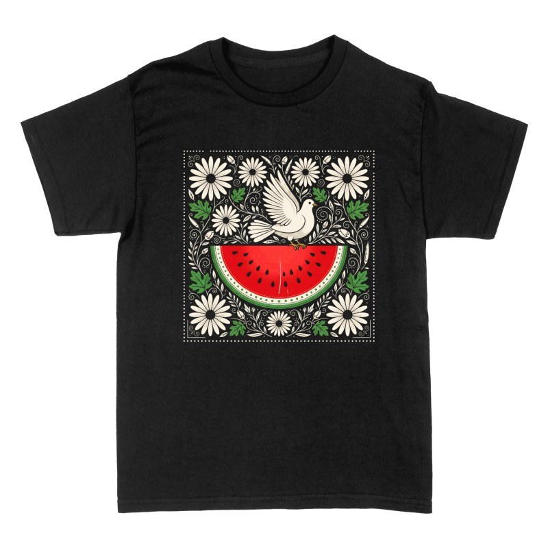 Camisetas: Paloma de la paz y sand&iacute;a