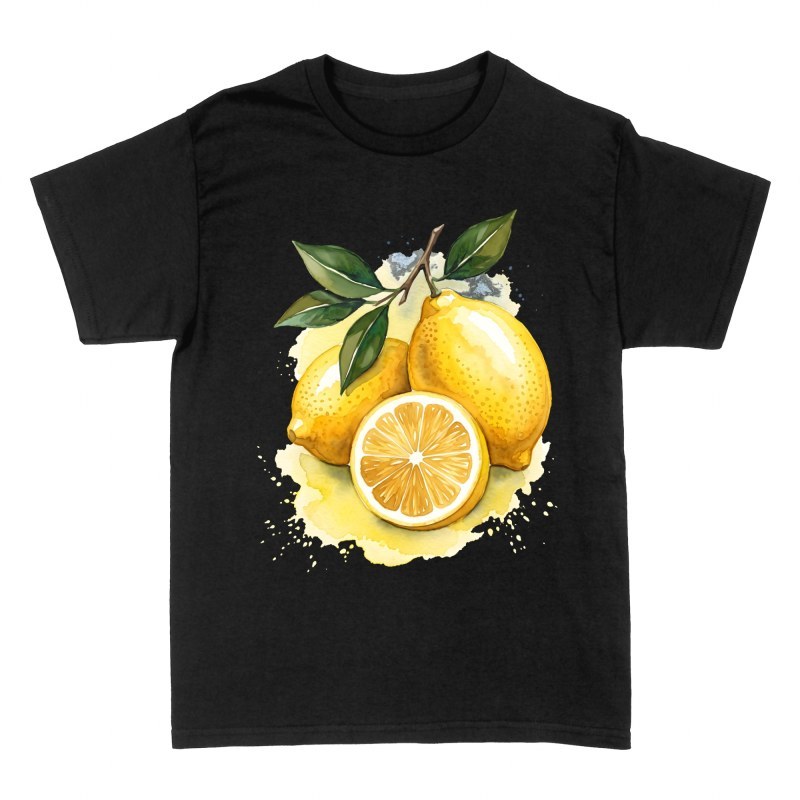 Camisetas: Limones en acuarela