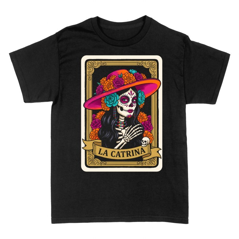 Camisetas: Carta de La Catrina