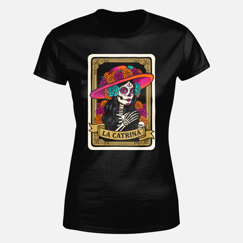 Camisetas: Carta de La Catrina