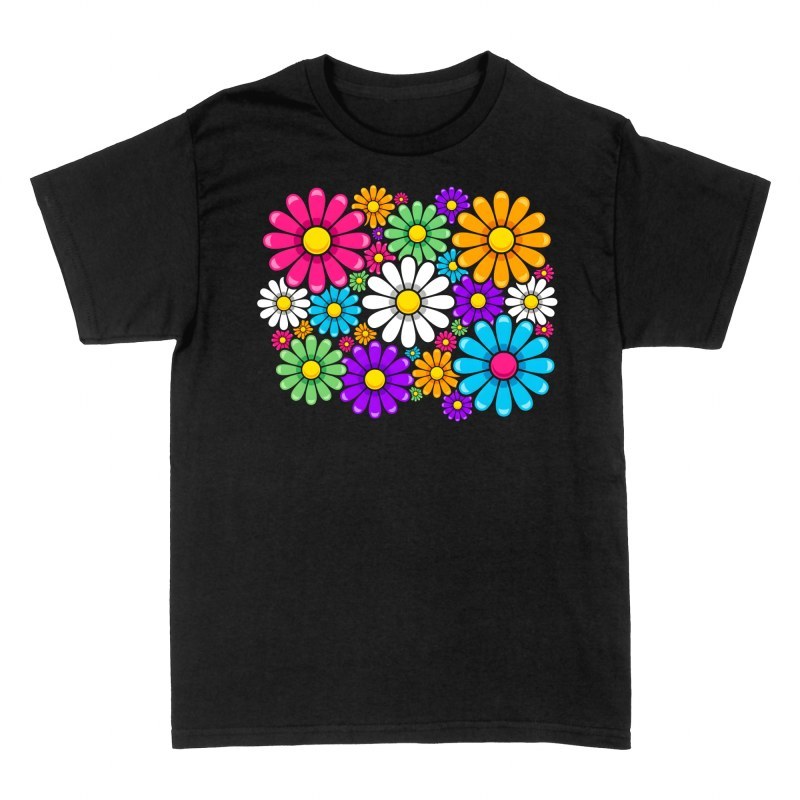 Camisetas: Margaritas retro pop