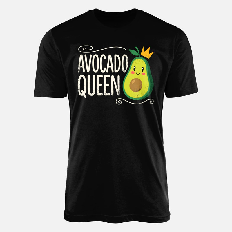 Camisetas: Reina del aguacate kawaii