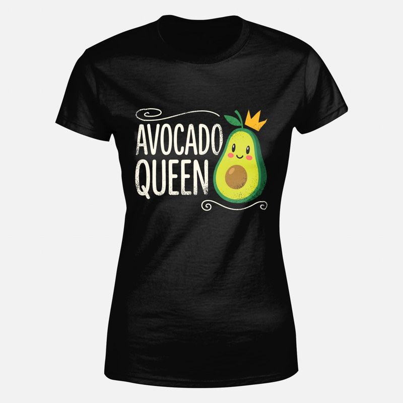 Camisetas: Reina del aguacate kawaii