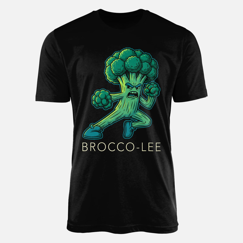 Camisetas: Br&oacute;coli de artes marciales
