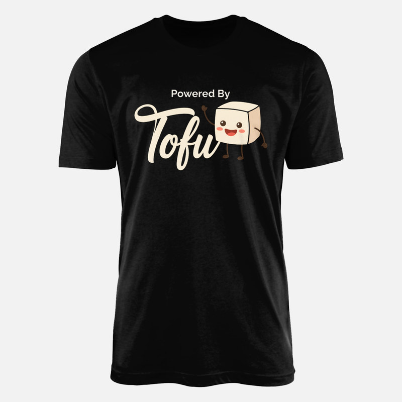 Camisetas: Energ&iacute;a de tofu kawaii