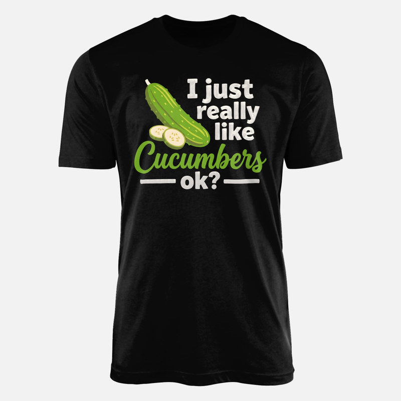 Camisetas: Me gustan los pepinos