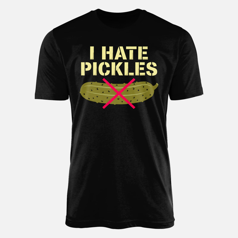 Camisetas: Odio los pepinillos