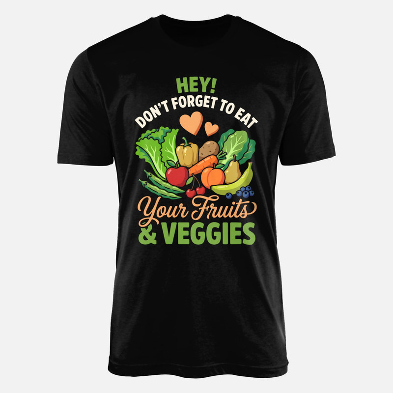 Camisetas: Come tus frutas y verduras