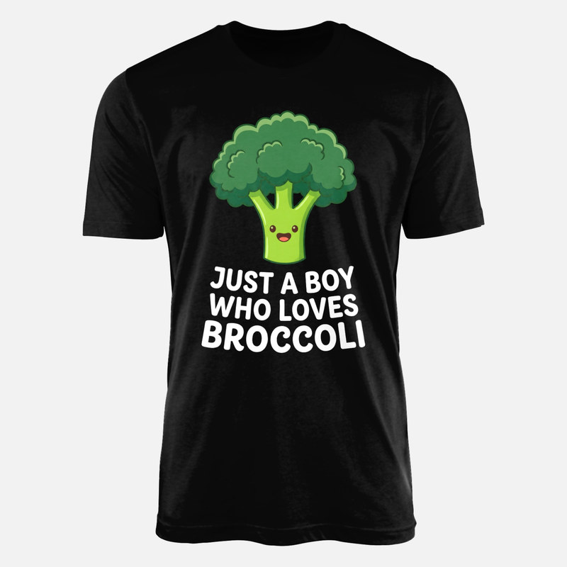Camisetas: Ni&ntilde;o que ama el br&oacute;coli kawaii