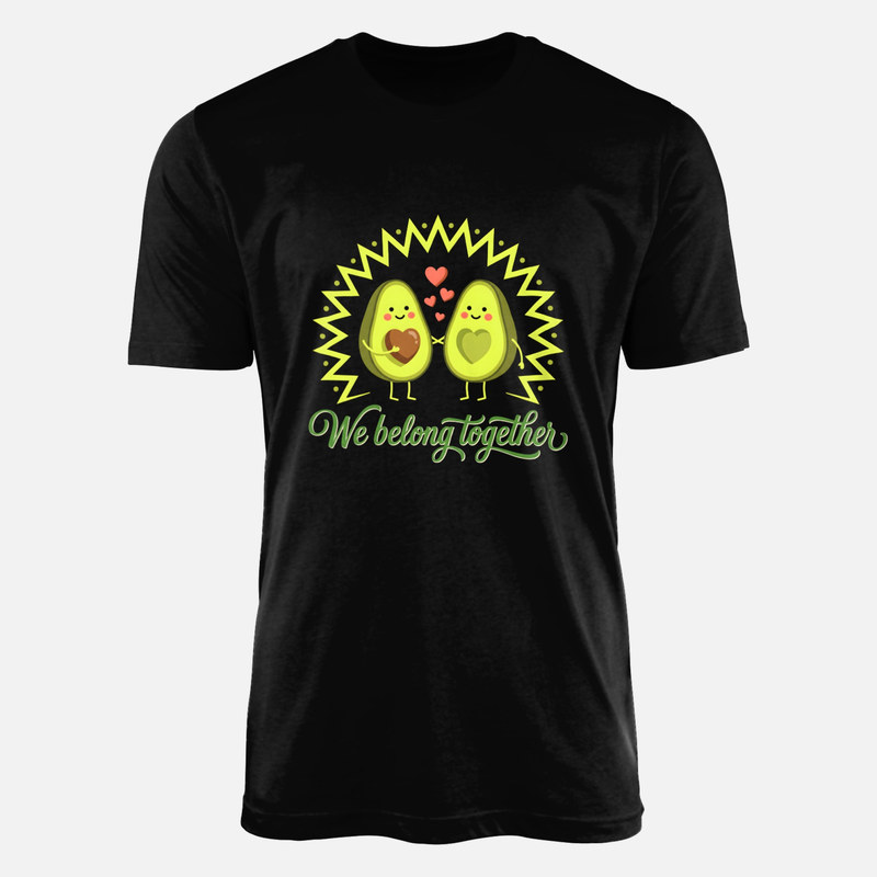 Camisetas: Aguacates enamorados we belong together