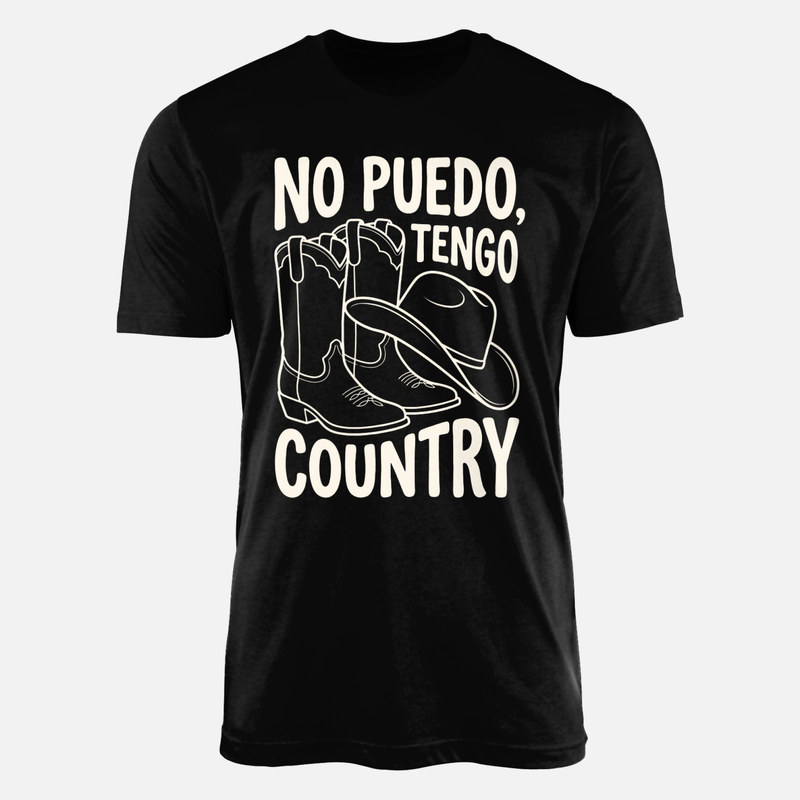Camisetas: No puedo tengo country y botas