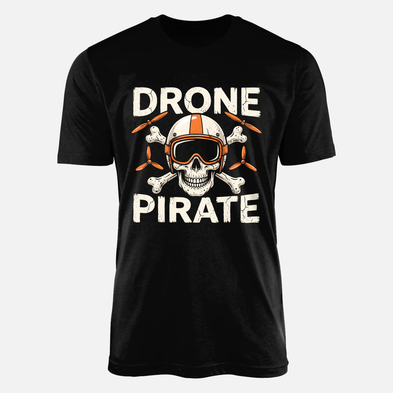 Camisetas: Calavera con parches y espadas cruzadas