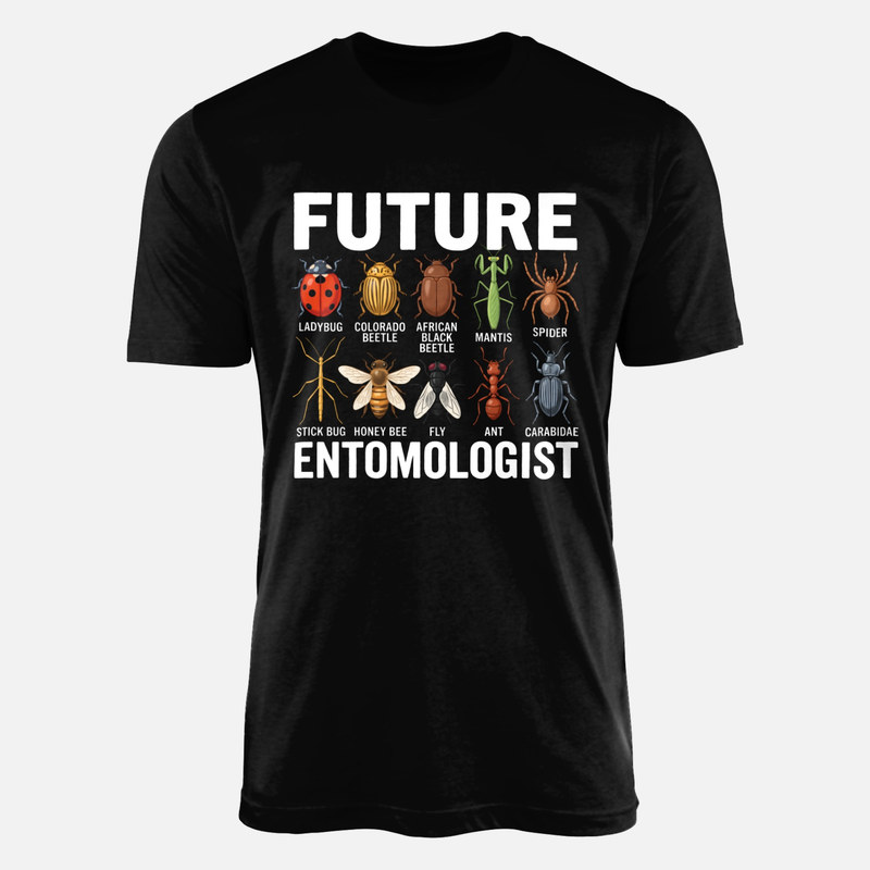 Camisetas: Gu&iacute;a de insectos futuro entom&oacute;logo