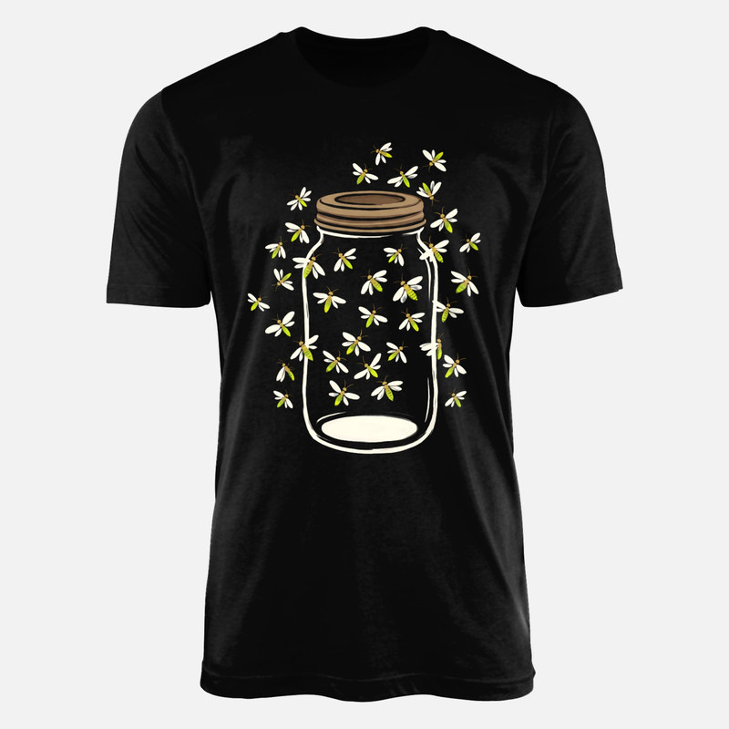 Camisetas: Tarro con luci&eacute;rnagas brillantes