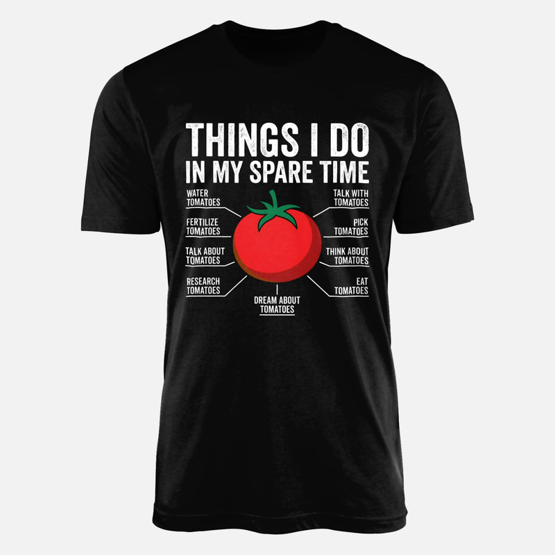 Camisetas: Cosas que hago con tomates en mi tiempo libre