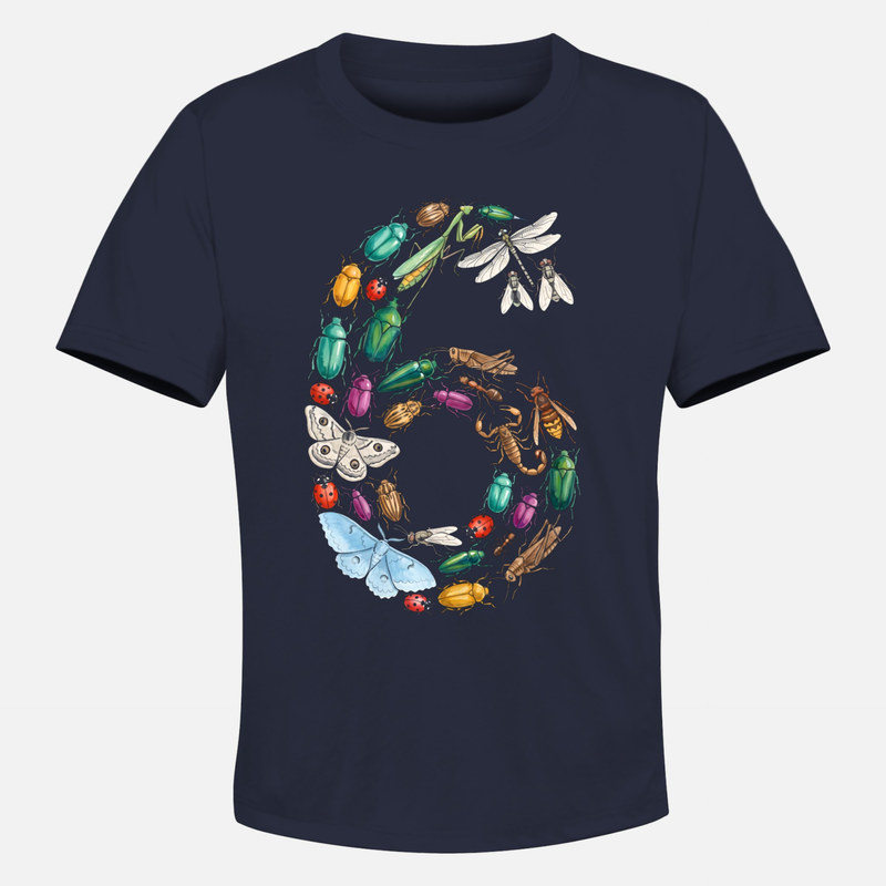 Camisetas: N&uacute;mero 6 de insectos