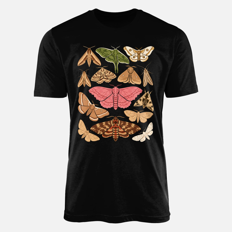 Camisetas: Colecci&oacute;n de polillas bot&aacute;nicas