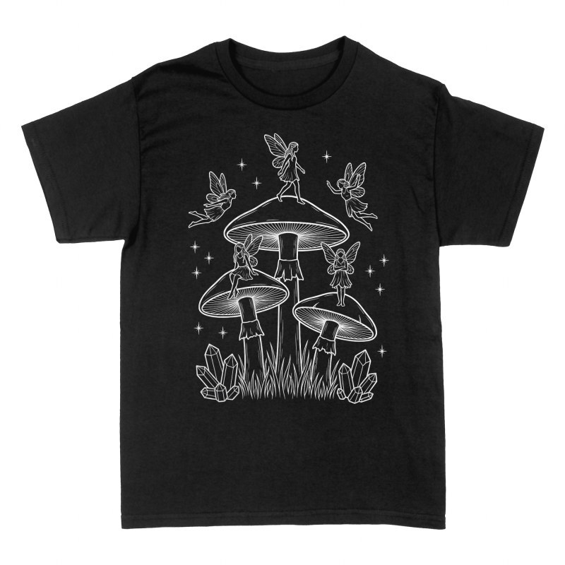 Camisetas: Hadas m&iacute;sticas sobre setas m&aacute;gicas