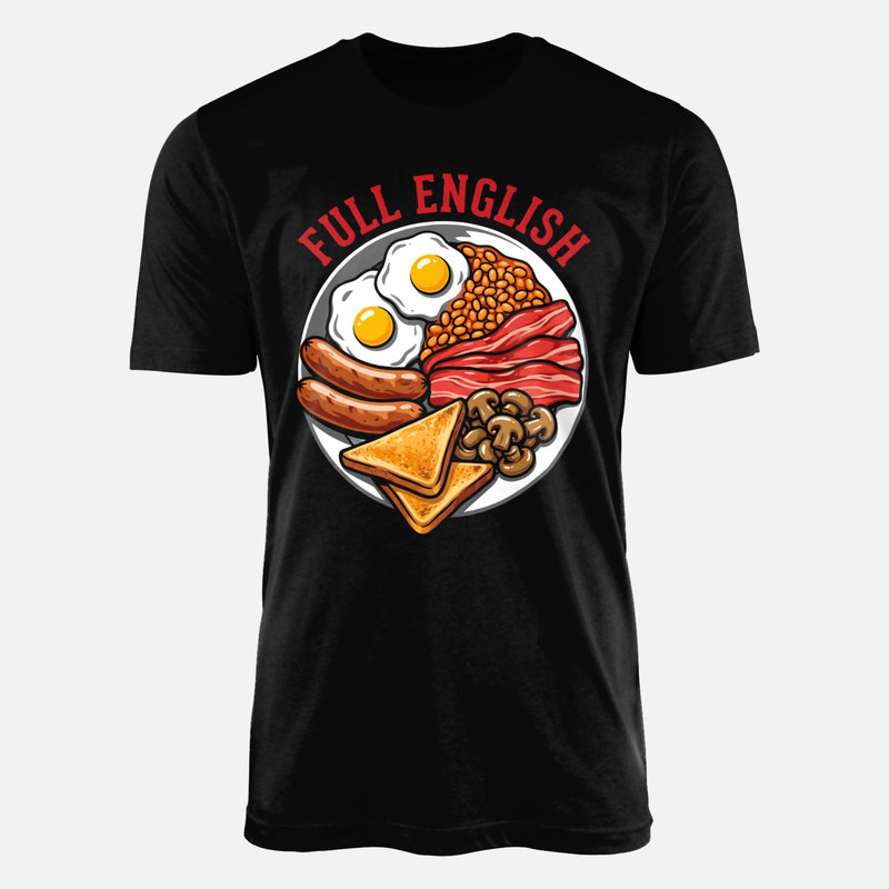 Camisetas: Desayuno ingl&eacute;s completo