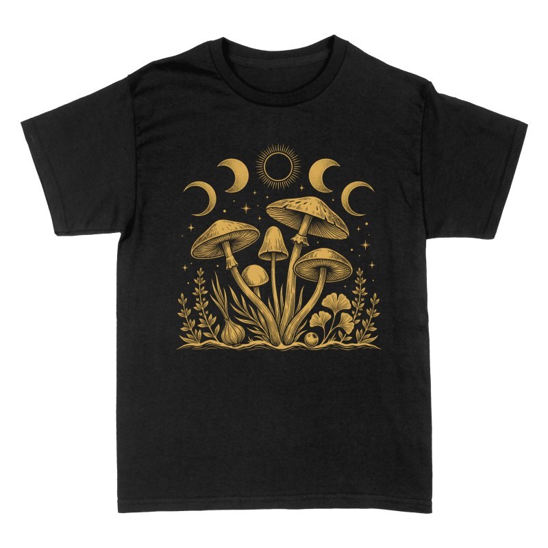 Camisetas: Setas m&iacute;sticas y fases lunares