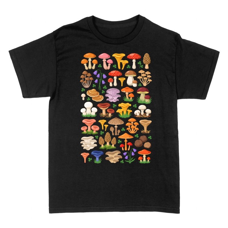 Camisetas: Gu&iacute;a bot&aacute;nica de setas silvestres
