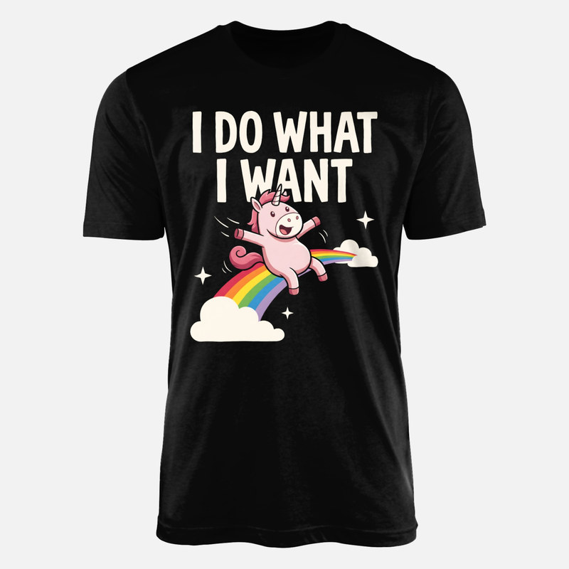 Camisetas: Unicornio rebelde hago lo que quiero