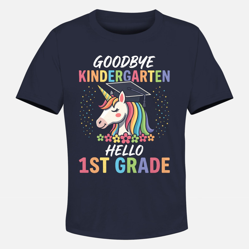 Camisetas: Graduaci&oacute;n Infantil Unicornio