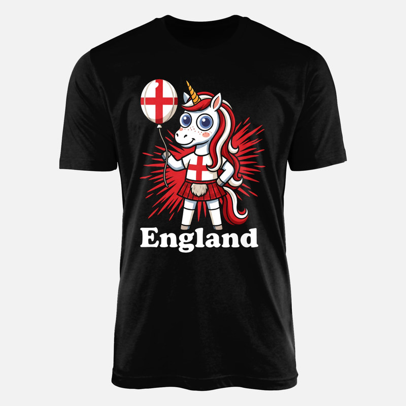 Camisetas: Unicornio aficionado de Inglaterra