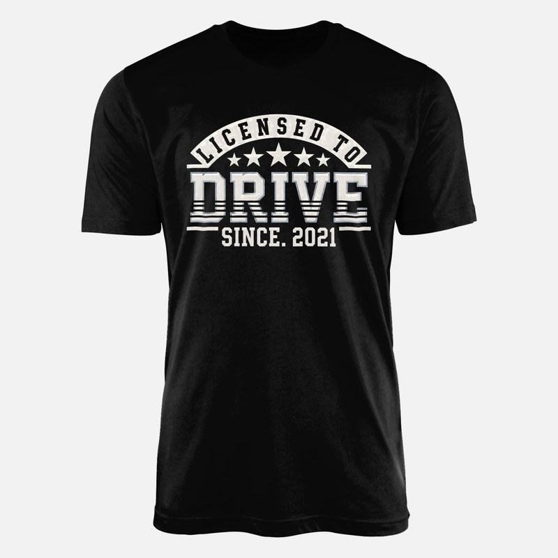 Camisetas: Conductor con carnet desde 2021