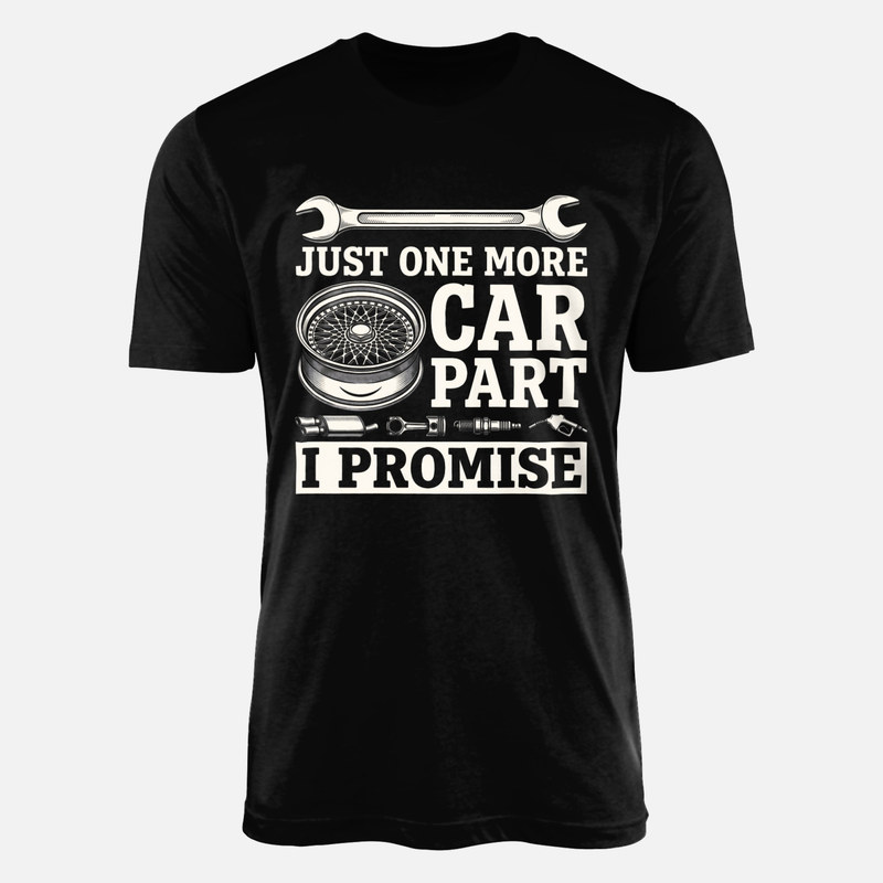 Camisetas: Solo una pieza m&aacute;s de coche lo prometo