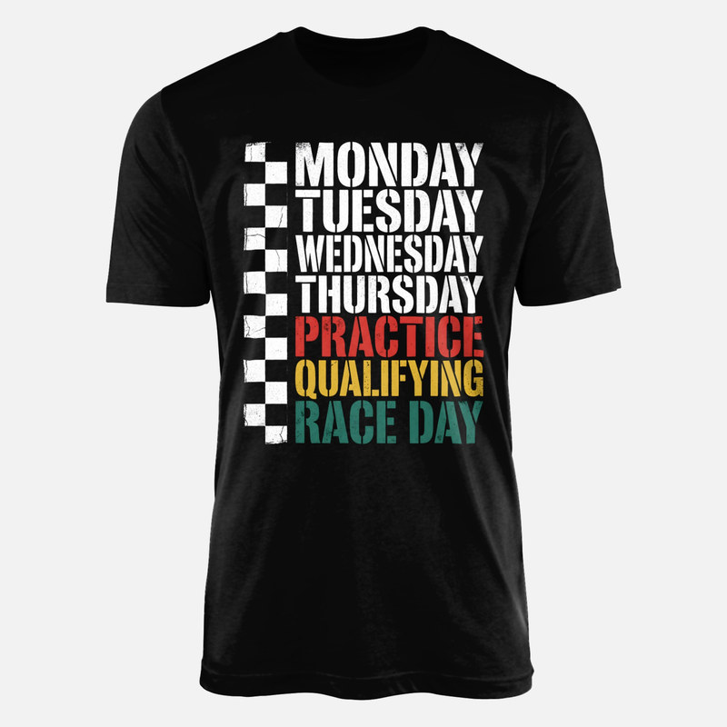 Camisetas: Semana de carreras automovilismo