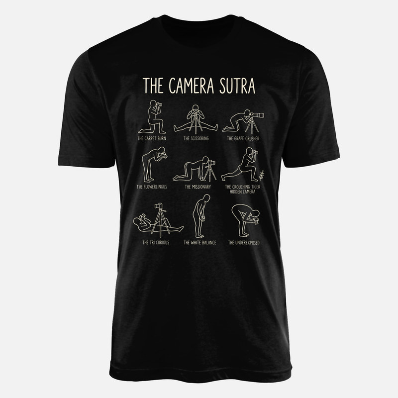 Camisetas: Kamasutra de posturas de fotograf&iacute;a