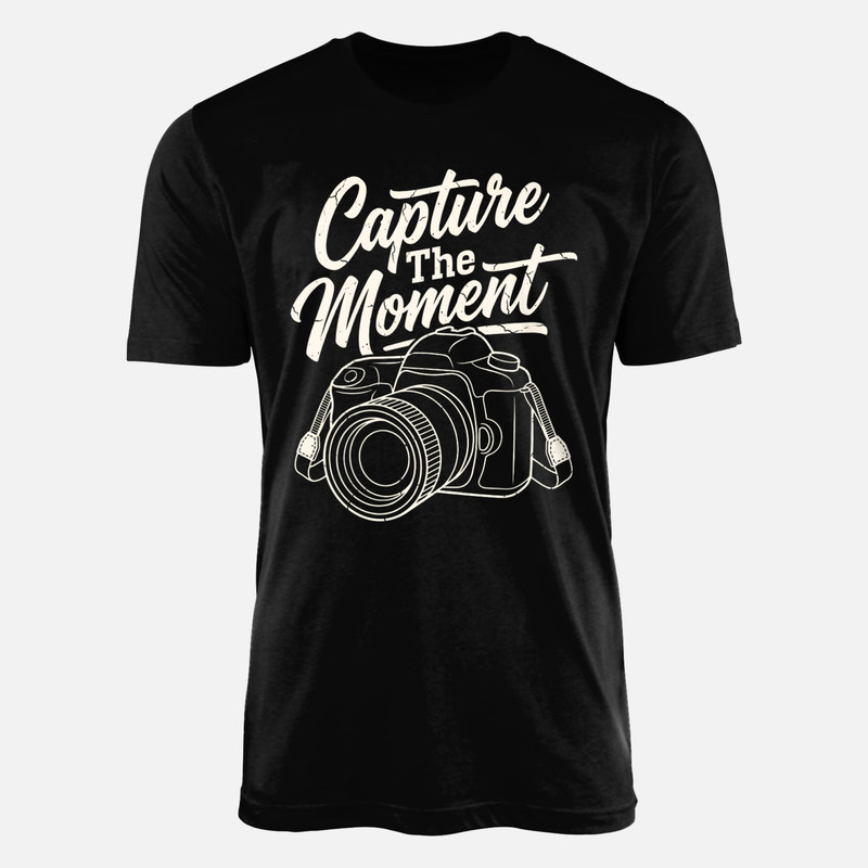 Camisetas: C&aacute;mara r&eacute;flex captura el momento