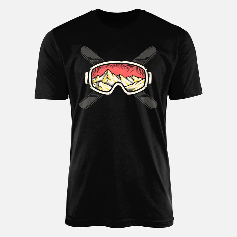Camisetas: M&aacute;scara de esqu&iacute; con monta&ntilde;as