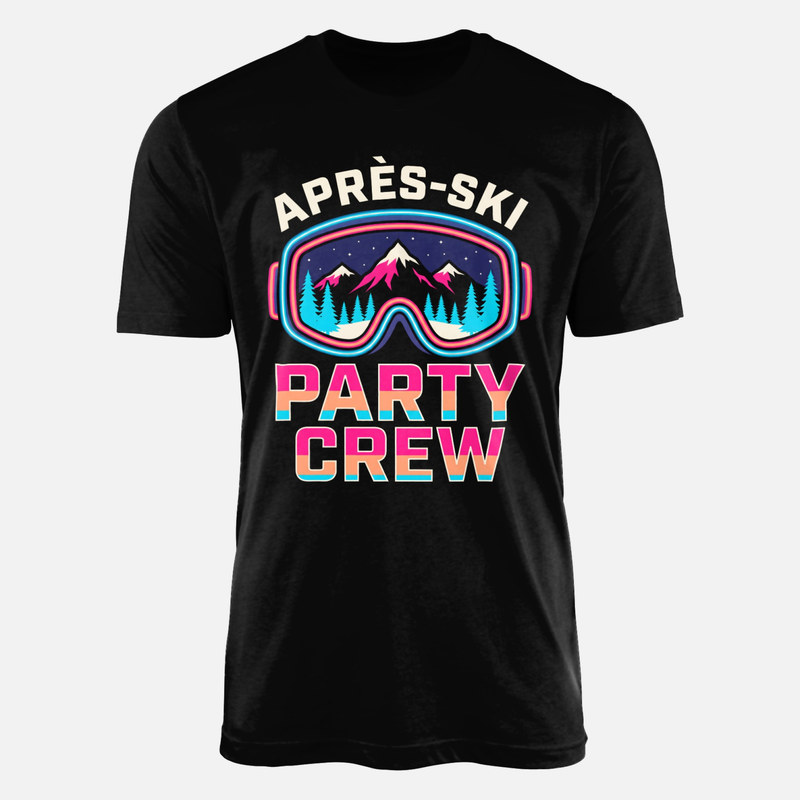 Camisetas: Gafas de esqu&iacute; apr&egrave;s-ski party