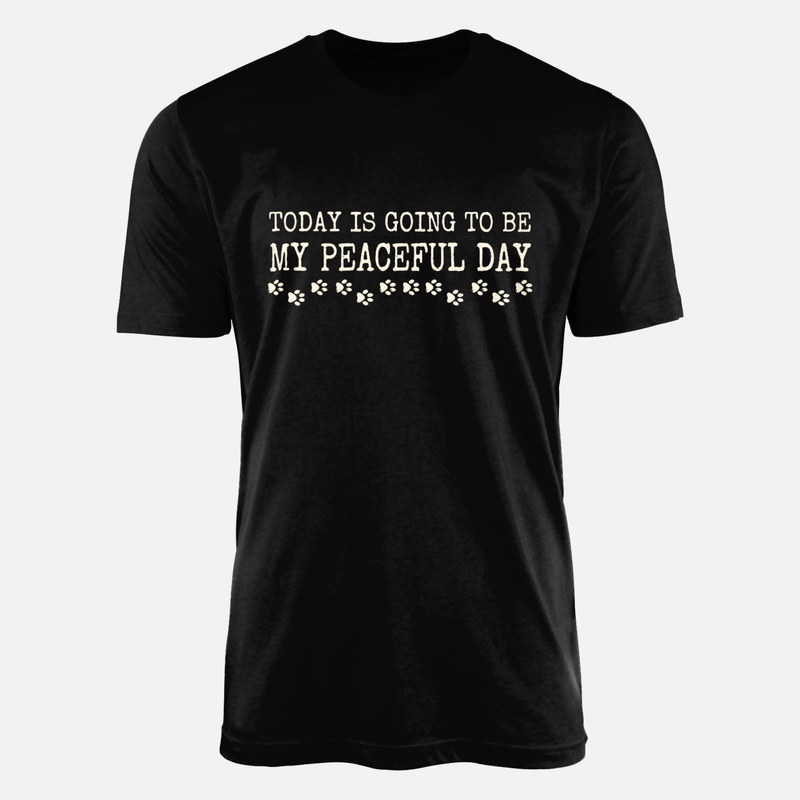 Camisetas: D&iacute;a pac&iacute;fico con huellas