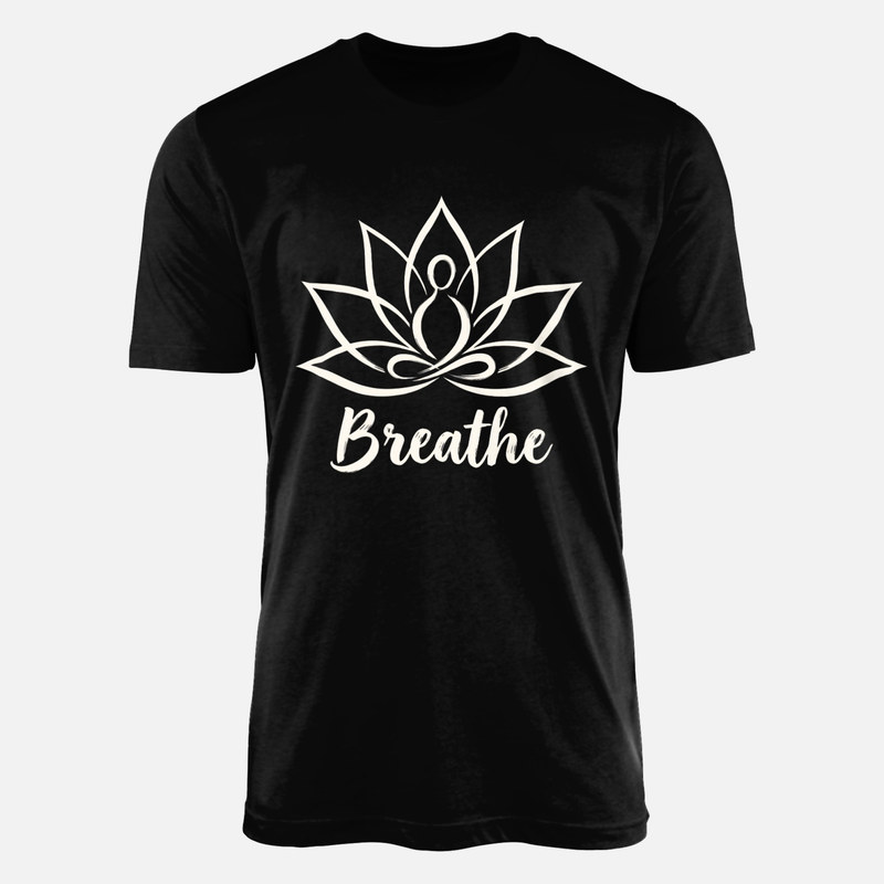 Camisetas: Meditaci&oacute;n en flor de loto