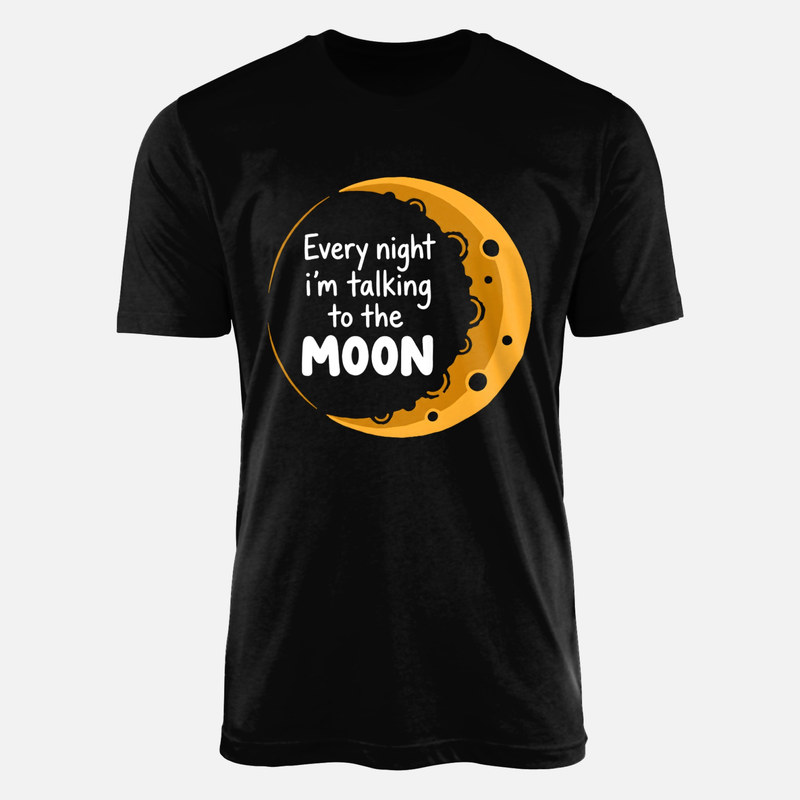 Camisetas: Hablando a la luna