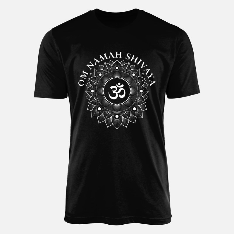 Camisetas: Mandala Om y mantra espiritual