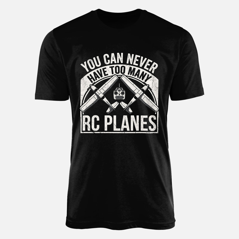 Camisetas: Nunca son demasiados aviones RC